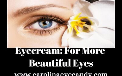 Eyecream: For More Beautiful Eyes