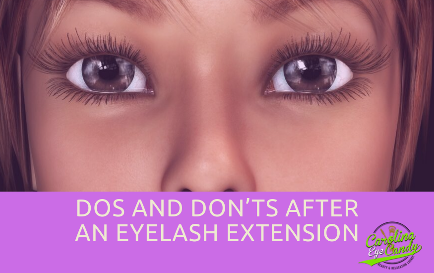 Dos and Don’ts After an Eyelash Extension